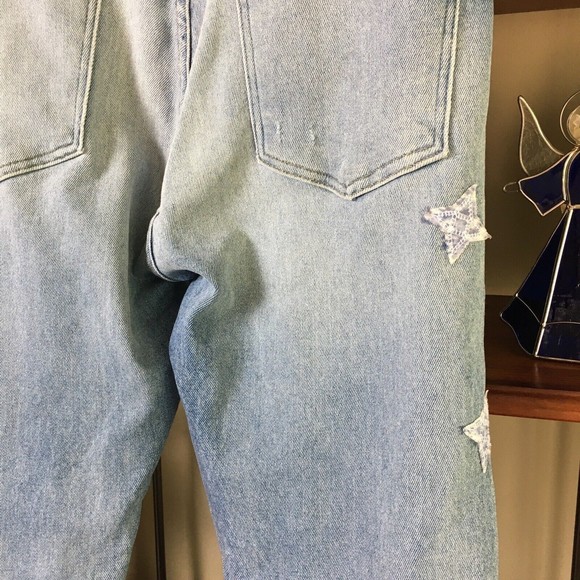 New LOST DAZE Washed Blue Denim Portal Jeans Size 31 $850 - Picture 12 of 14